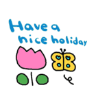 (nenerin日常会話スタンプ517英語気遣い)（個別スタンプ：35）