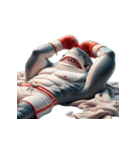 ボクシングサメは今日も暴走中（個別スタンプ：25）