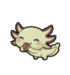 ウーパくん 育成2 ゴールデン（個別スタンプ：3）