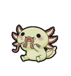 ウーパくん 育成2 ゴールデン（個別スタンプ：8）