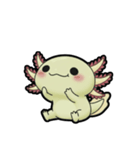 ウーパくん 育成2 ゴールデン（個別スタンプ：9）