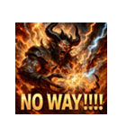 魔界の王 - ベルゼブブ（個別スタンプ：3）