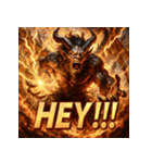 魔界の王 - ベルゼブブ（個別スタンプ：9）