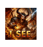 魔界の王 - ベルゼブブ（個別スタンプ：17）