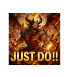 魔界の王 - ベルゼブブ（個別スタンプ：18）