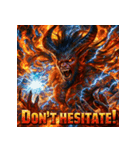 魔界の王 - ベルゼブブ（個別スタンプ：19）