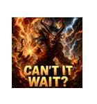 魔界の王 - ベルゼブブ（個別スタンプ：21）