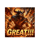 魔界の王 - ベルゼブブ（個別スタンプ：25）