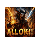 魔界の王 - ベルゼブブ（個別スタンプ：28）