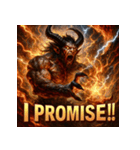 魔界の王 - ベルゼブブ（個別スタンプ：32）