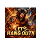 魔界の王 - ベルゼブブ（個別スタンプ：35）