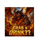 魔界の王 - ベルゼブブ（個別スタンプ：36）