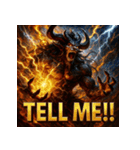 魔界の王 - ベルゼブブ（個別スタンプ：40）