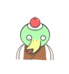 カモけんぴ 表情スタンプ（個別スタンプ：7）