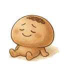 かわいい和菓子とほっこりメッセージ③（個別スタンプ：3）