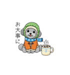 冬に使えるトイプードル（季節+日常会話）（個別スタンプ：23）