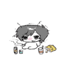 にゃんカスだんしたち（個別スタンプ：33）