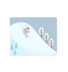 冬のふるまい（個別スタンプ：4）