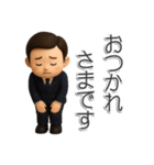 ある週末＊登山くんスタンプ【3D】（個別スタンプ：28）