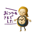 mottoのおとな女子ドール♡丁寧（個別スタンプ：18）