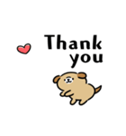 リズムに乗るいぬ（個別スタンプ：17）