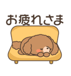 飛びだす！ふわもこトイプー（個別スタンプ：17）