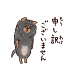 ◯とても敬語すぎる犬たち◯（個別スタンプ：22）