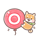 まるまるコーギーところころ柴犬（個別スタンプ：11）