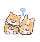 まるまるコーギーところころ柴犬（個別スタンプ：20）