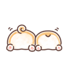 まるまるコーギーところころ柴犬（個別スタンプ：26）