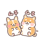 まるまるコーギーところころ柴犬（個別スタンプ：27）