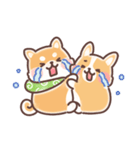 まるまるコーギーところころ柴犬（個別スタンプ：30）