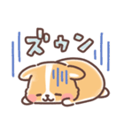 まるまるコーギーところころ柴犬（個別スタンプ：32）