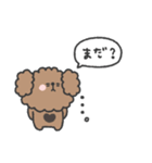 トイプードルさん◎家族恋人連絡 #2（個別スタンプ：24）