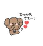 トイプードルさん◎家族恋人連絡 #2（個別スタンプ：27）