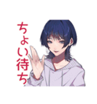 サブカルガールのインドア満喫（個別スタンプ：18）