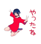 サブカルガールのインドア満喫（個別スタンプ：23）