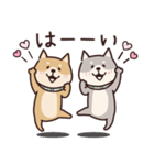しばいぬ♡黒しば・毎日使う（個別スタンプ：2）