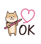 しばいぬ♡黒しば・毎日使う（個別スタンプ：5）