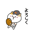 ねこねこ便り13 -野球編-（個別スタンプ：38）