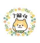 ずっと使える＊しばいぬサン＊優しい日常＊（個別スタンプ：1）
