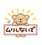 トイプーのぷう太郎 【応援と癒し】（個別スタンプ：18）