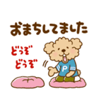 トイプーのぷう太郎 【応援と癒し】（個別スタンプ：21）