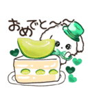 ★推し活・ご挨拶★マルチーズ【緑担当】（個別スタンプ：29）