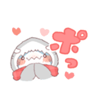 【冬】サメ！着ぐるみ動物（個別スタンプ：36）