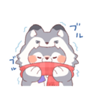 【冬】オオカミ！着ぐるみ動物（個別スタンプ：21）