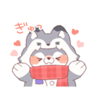 【冬】オオカミ！着ぐるみ動物（個別スタンプ：23）