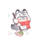 【冬】オオカミ！着ぐるみ動物（個別スタンプ：29）