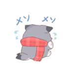 【冬】オオカミ！着ぐるみ動物（個別スタンプ：31）