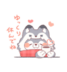 【冬】オオカミ！着ぐるみ動物（個別スタンプ：32）